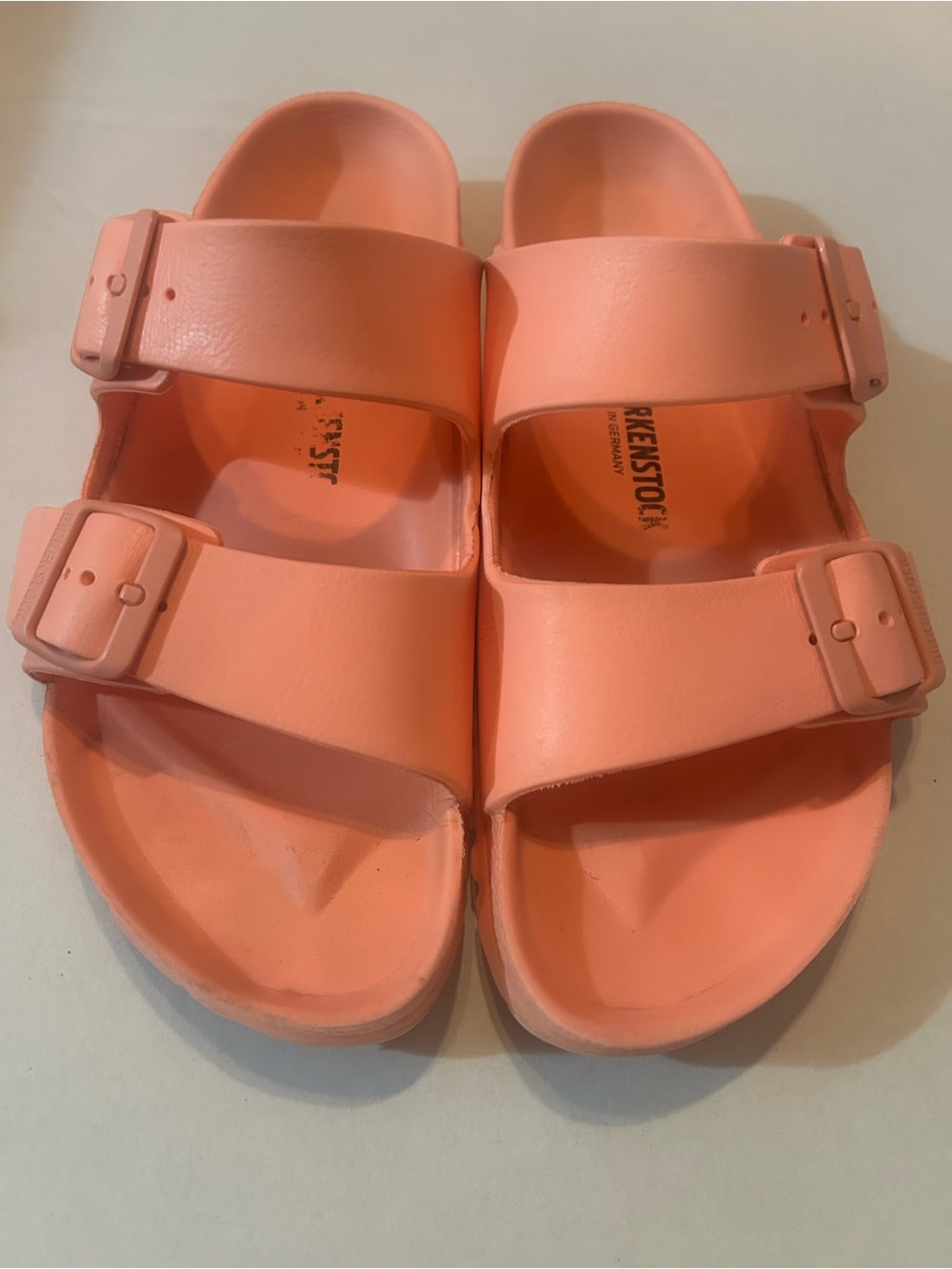 Birkenstock Women’s Eva Sandal- Peach